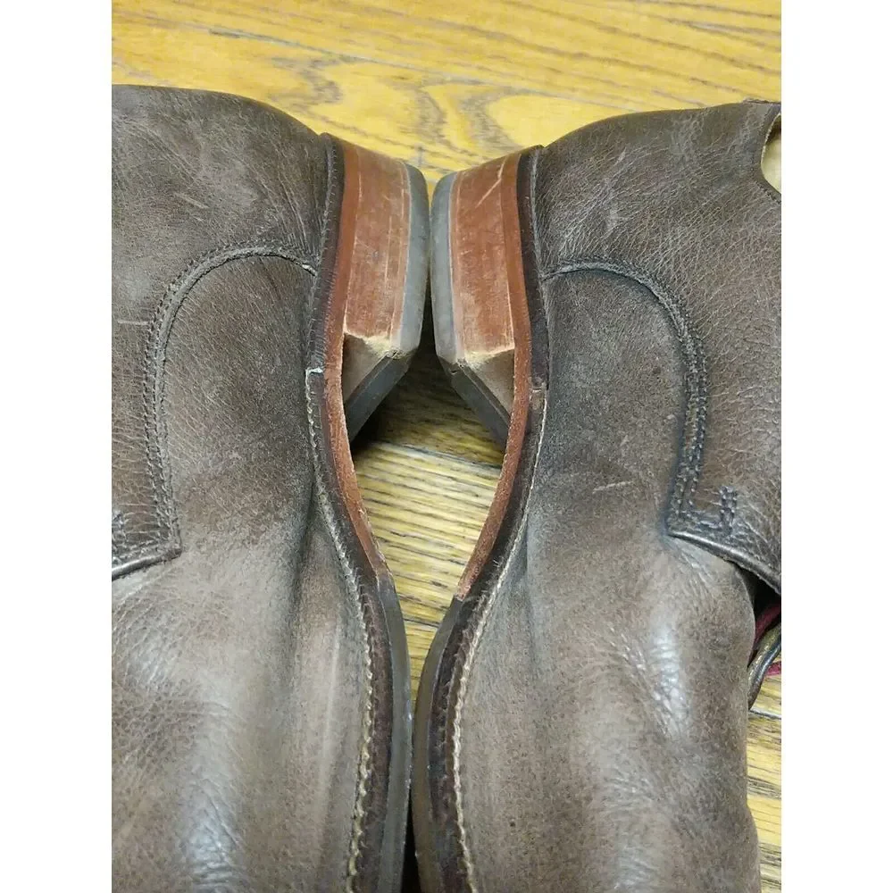 Cole Haan Men's Brown Pebbled Leather‎ Derby Shoes 13 M C12660